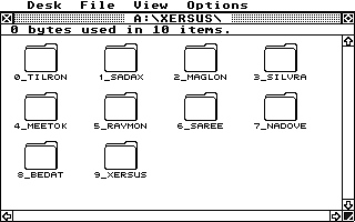 Paladin Scenario Disk - Legend of Xersus atari screenshot